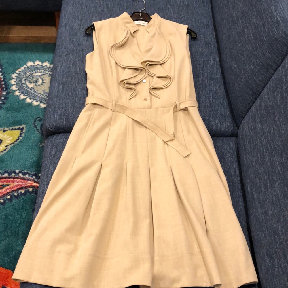 Calvin Klein khaki dress